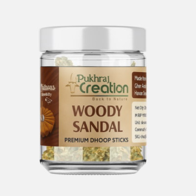 Woody Sandal Dhoop Sticks