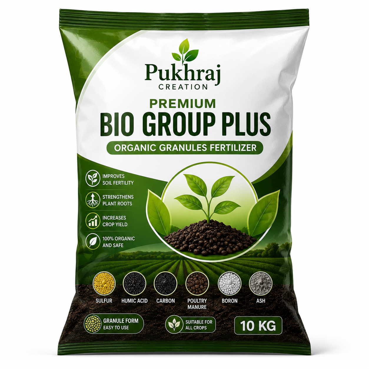 Premium Bio Group Plus Organic Granules Fertilizer
